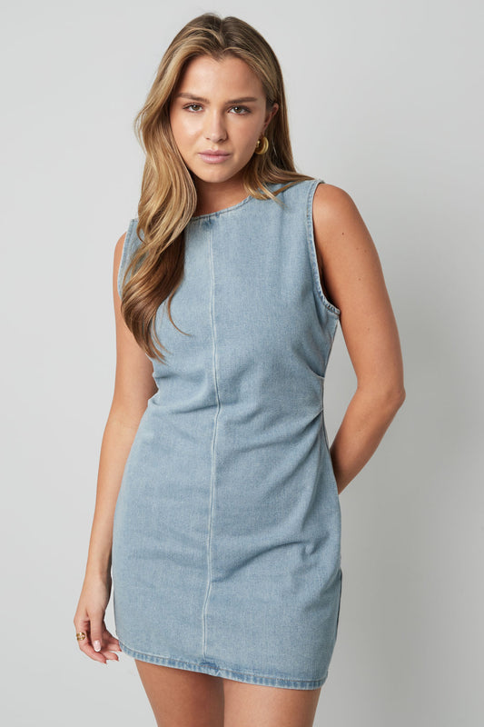 Cute Mini Dress - Off White