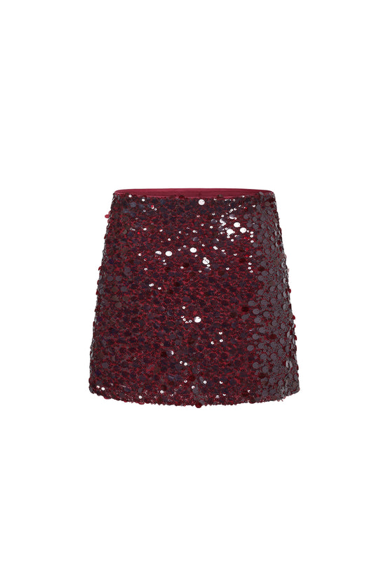 Polyester fiber (polyester) Mini skirts Sequins Elegant Fall/Winter  Clothes