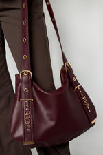 Shoulder Bags Solid Color Casual PU Daily Accessories